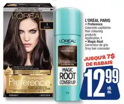 Jean Coutu L'ORÉAL PARIS Preference Hair colouring products, Magic Root Grey hair concealer offer