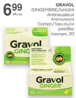 Proxim GRAVOL GINGER Antinauseant offer