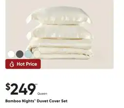Dormez Vous Bamboo Nights Duvet Cover Set offer