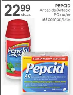Proxim PEPCID Antacid, tabs offer