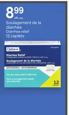 Proxim Option+ Diarrhea relief offer