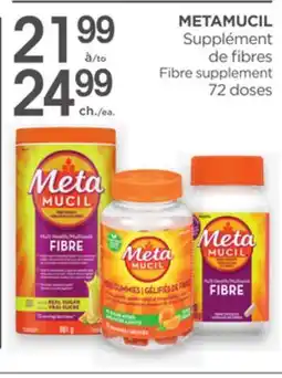 Proxim METAMUCIL Fibre supplement offer