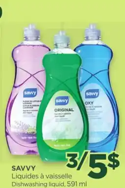 Proxim SAVVY Dishwashing liquid offer