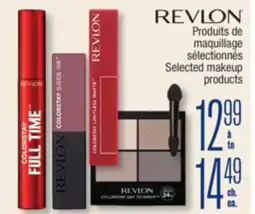 Jean Coutu REVLON Selected makeup products offer