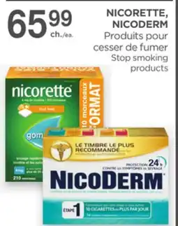 Proxim NICORETTE, NICODERM offer