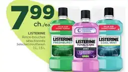 Proxim LISTERINE Selected mouthwash offer