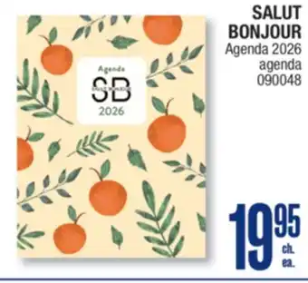 Jean Coutu SALUT BONJOUR Agenda 2026 offer