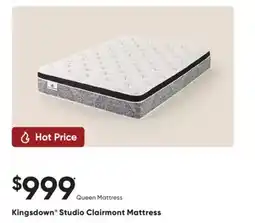 Dormez Vous Kingsdown Studio Clairmont Mattress offer