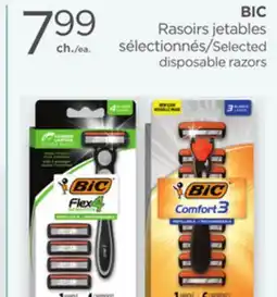 Proxim BIC Selected disposable razors offer