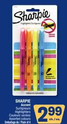 Jean Coutu SHARPIE Accent Highlighters offer