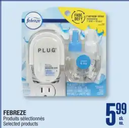 Jean Coutu FEBREZE Selected products offer