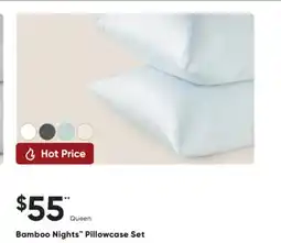 Dormez Vous Bamboo Nights Pillowcase Set offer