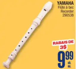 Jean Coutu YAMAHA Recorder offer