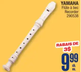 Jean Coutu YAMAHA Recorder offer