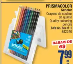 Jean Coutu PRISMACOLOR Scholar Quality colouring pencils offer