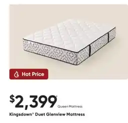 Dormez Vous Kingsdown Duet Glenview Mattress offer