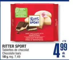 Jean Coutu RITTER SPORT Chocolate bars offer