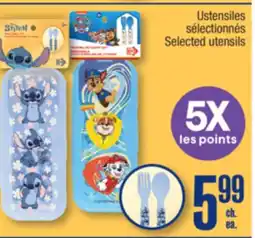 Jean Coutu Selected utensils offer