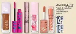 Jean Coutu Maybelline Selected makeup products offer