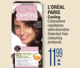 Jean Coutu L'ORÉAL PARIS Colorations Selected hair colouring products offer