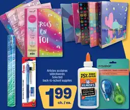 Jean Coutu Selected back-to-school supplies offer