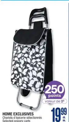 Jean Coutu HOME EXCLUSIVES Selected grocery carts offer