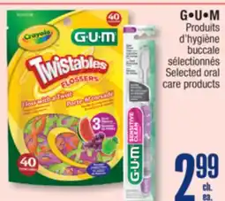 Jean Coutu G.U.M Selected oral care products offer