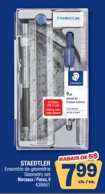 Jean Coutu STAEDTLER Geometry set offer