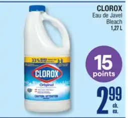 Jean Coutu CLOROX Bleach offer