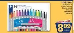 Jean Coutu STAEDTLER Double-ended markers offer
