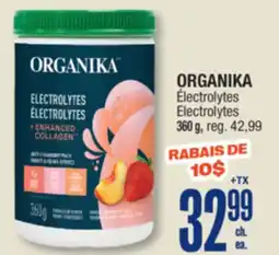 Jean Coutu ORGANIKA Electrolytes offer
