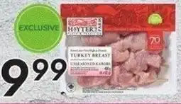 Sobeys Hayter's farm seasoned turkey breast kabobs offer