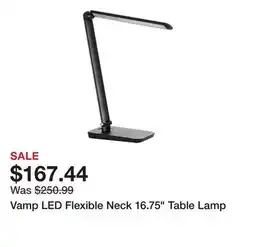 Wayfair Vamp LED Flexible Neck 16.75 Table Lamp offer