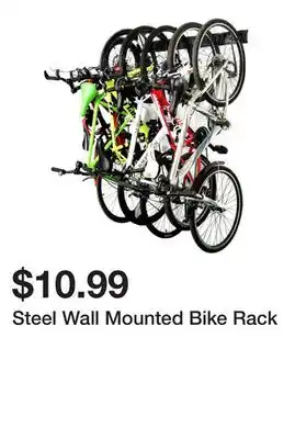 Wayfair Steel Wall Mounted Bike Rack offer