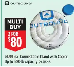 Canadian Tire Outbound Connectable Island with Cooler offer