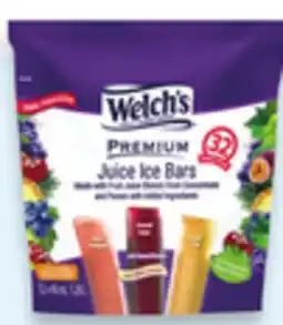 Walmart Welch's juice ice bars offer