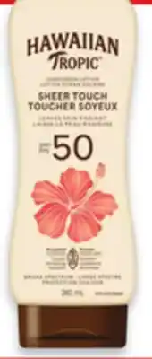 Walmart Hawaiian Tropic Suncare offer