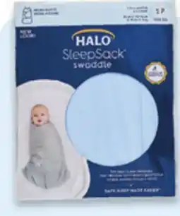 Walmart Halo Sleepsack cotton swaddle offer