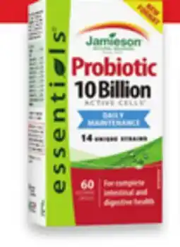 Walmart Jamieson probiotic 60s offer