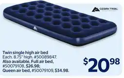 Walmart Twin single high air bed offer
