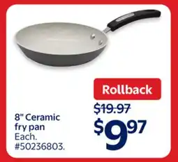 Walmart 8 Ceramic Fry Pan offer