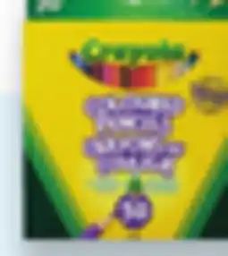 Walmart Crayola Coloured Pencils 50-pack offer