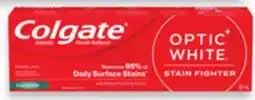 Walmart Colgate Optic White 90 mL toothpaste offer