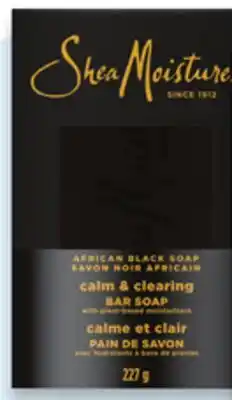 Walmart SheaMoisture bar soap offer