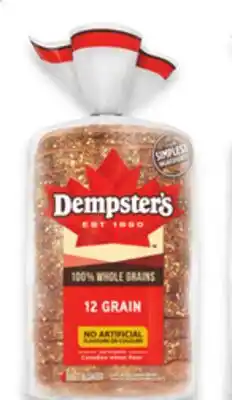 Walmart Dempster's grain or Signature e bread offer