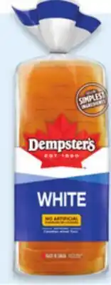 Walmart Dempster's white or whole wheat bread offer
