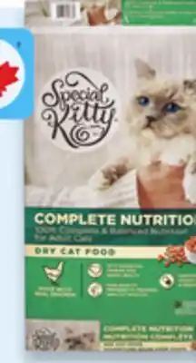 Walmart Special Kitty Complete Nutrition cat food 7 kg offer