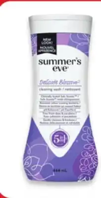 Walmart Summer's Eve 5-in-1 cleansing wash offer
