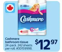 Walmart Cashmere bathroom tissue offer