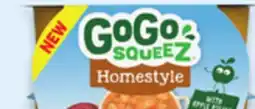 Walmart GoGo squeeZ homestyle fruit sauce cups 4-pack offer